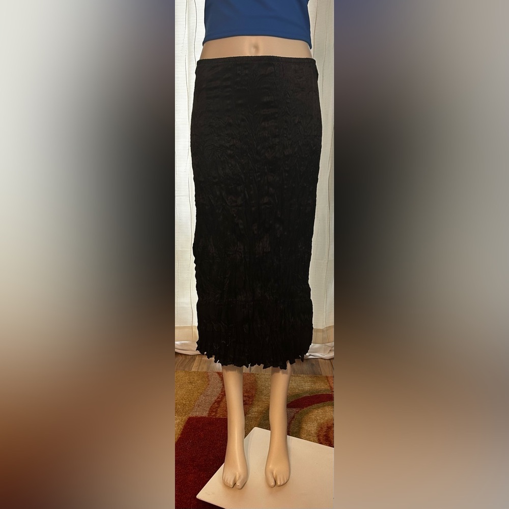 Robbie Bee Elegant Black Midi Skirt/Dress Size 14